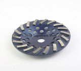 Double Turbo Diamond Cup Wheel for Concrete Floor Preparation