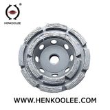 New Style Double Row Cup Diamond Grinding Wheel