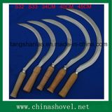 Hand Tool Wood Handle Sickle Agricultural Tool