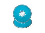 Diamond Turbo Wave Saw Blade, Cold-Pressed Turbo Wave Saw Blade with Flange