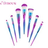 7PCS Best Price Colorful Unicorn Makeup Brush Cosmetic Set