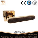 Door Hardware Accessories, Door Lever Lock Handle on Radius Rose (Z6222-ZR23)