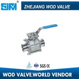 Stainless Steel 3 Piece Sanitary Ball Valve