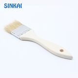 Plated Wooden Handle Soft Hair Paint Brush