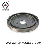 Double-Ring Continuous Rim Wet Squaring Wheel for Ceramic Tiles