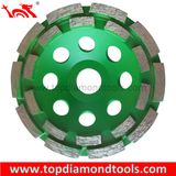 Double Row Diamond Cup Wheels for Stone Concrete