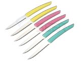 Stainless Steel Laguiole Steak Knife with Colorful ABS Handle (SE-K311)