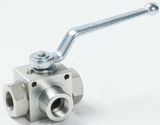 High Pressure Stainless Steel 3way Ball Valve