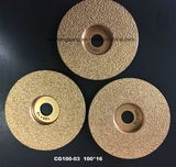 Vacuum Brazed Diamond Grinding Saw Blade for Concrete Cutting