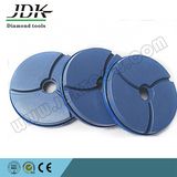 5 Inch Snail Lock Diamond Edge Polishing Pads/Charming Wheel for Stones