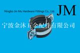 Rubber Lined Pipe Clamps 54 mm - 58 mm Size, Building Facilities Rubber Pipe Fittings