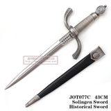 European Dagger Russian Cavalry Sword Home Decoration Western Historical Dagger 43cm