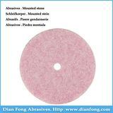 P101 Wheel Shaped Aluminum Oxide Made Pink Stone Grinding Wheel