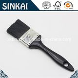 Plastic Paint Brush with Black Plastic Handle