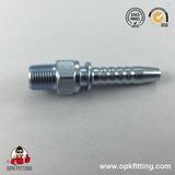 13011- Sp CNC Machinery Galvanized Steel Brass Male Thread BSPT Barb Fitting