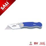 Hardware Tools 6 Blades Retractable Zinc Alloy Folding Utility Knife