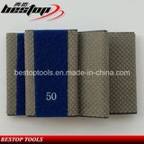 Electroplated and Resin Diamond Hand Abrasive Pad for Granite Polishing