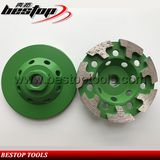 T Shape Segments M14 Connector Diamond Grinding Cup Wheel