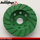 USA 22.23mm Connector Tubo Concrete Stone Polishing Diamond Wheel