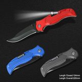 Folding Knife with LED (#3787)