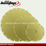 Vacuum Brazed Diamond Dry Cutting Saw Blade for Stone