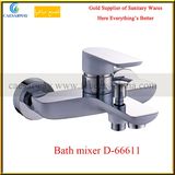 Brass Single Handle Shower Bath Mixer for Bathroom