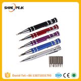 Multifunction 8 in 1 Mini Aluminum Precision Pen Screw Driver Screwdriver Set Repair Tools Kit for Cell Phone Hand Tool Set