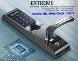 Safe Fingerprint Door Handle Home Heavy Duty Door Lock