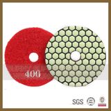 Diamond Tools Dry/Wet Flexible Polishing Pad for Marble