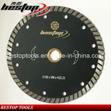 The Corrugated Turbo Diamond Small Blade for Cutting Marble