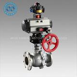 Stainless Steel/PVC/Wcb Pneumatic Actuator Ball Valve