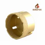 Golden Color Vacuum Brazed Diamond Core Bits M14 Thread