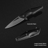 Spring Assisted Folding Knife with Anodized Aluminum Handle (#3795)