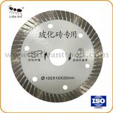 105mm Super Thin Turbo Hardware Tools Cutting Disk Diamond Saw Blade for Ceramic White