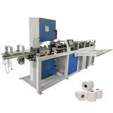 Full Automatic Band Saw Cutter Bathroom Tissue Paper Cutting Machine