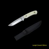 Fixed Blade Knife with Resin Handle (#3763)