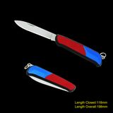 Folding Knife with Anodized Aluminum Handle (#3554)