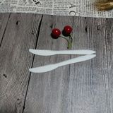 Biodegradable Disposable Tableware Dinner Knife Cornstarch Material Knife