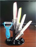 6PCS Ceramic Kitchen Knife Set