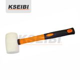 Kseibi White Head Rubber Mallet Hammer with Progrip Handle