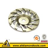 L Segment Metal Bonded Diamond Cup Wheel