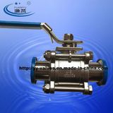 3PCS Sanitary Non Retention Ball Valve