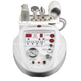 Newest 4 in 1 Multifunctional Ultrasonic Skin Scrubber Portable Beauty Equipment Microdermabrasion and Hot and Cold Hammer for Skin Care