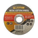 115*3*22.2mm Flat Type Cut-off Disc Cutting Wheel for Metal