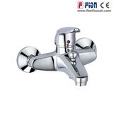 Promotion Double Holes Bathtub Faucet Adjustable Wall-Mount Bath Faucet (F-8301)