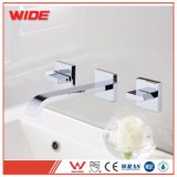 Cheap Brass Wall Mounted Basin Faucet in 3 Hole, Faucet Accessories