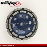 Double Row Diamond Grinding Cup Wheel