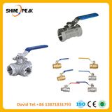 Stainless Steel Ball Valve, Brass Ball Valve and Galvanized Iron Ball Valve for Building Materials