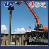 Excavator Attachments Hydraulic Vibro Pile Hammer