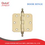 High Quality Spring Door Hinge with Plain Knuckle Made of Steel for North America Hardware